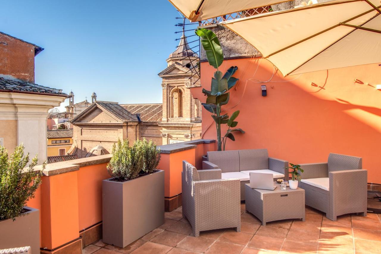 רומא Piazza Di Spagna Comfort Rooms מראה חיצוני תמונה