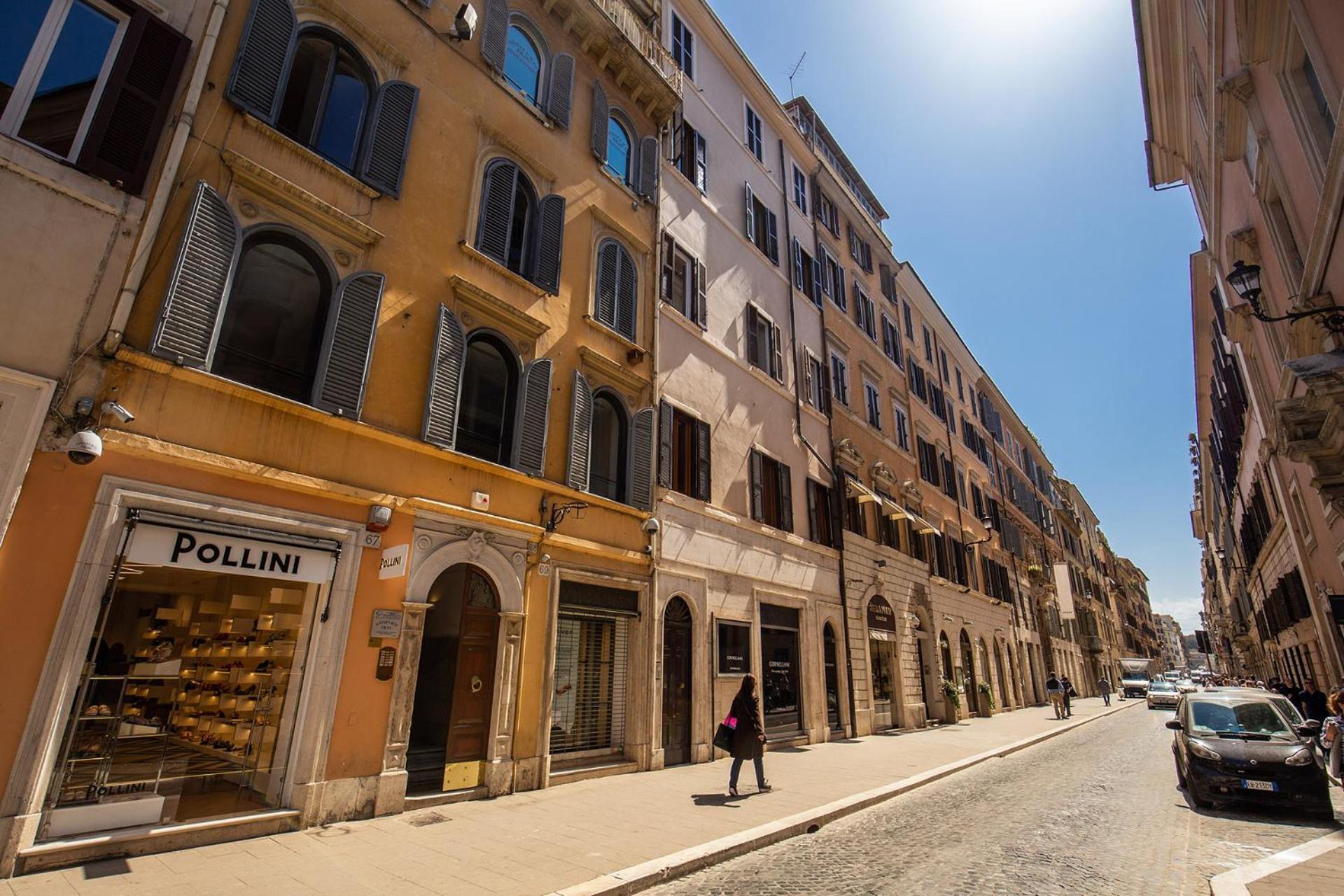 רומא Piazza Di Spagna Comfort Rooms מראה חיצוני תמונה