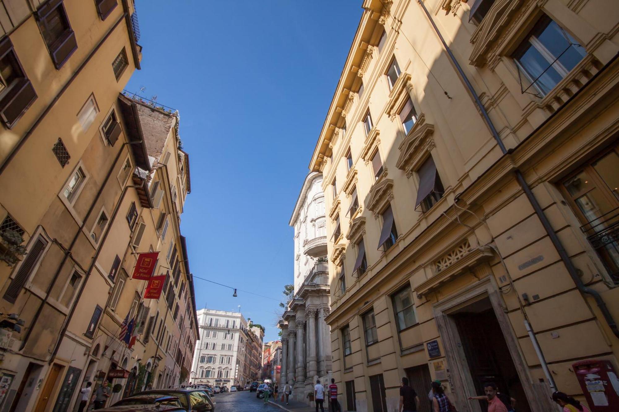 רומא Piazza Di Spagna Comfort Rooms חדר תמונה